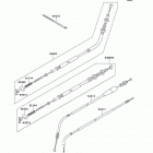 Bayou 300 (KLF300-B14) Тросы управления