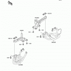 Bayou 300 (KLF300-B14) Подножки