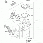 Bayou 300 (KLF300-B14) Воздухозаборник