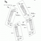Bayou 300 (KLF300-B14) Амортизатор