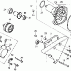 VT1100C Vt1100c  water pump 95-96