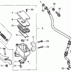 VT1100C2 Vt1100c2 fr. brake master cyl. 95-97
