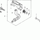 XR250R Подножки