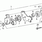 XR250R Масляный насос