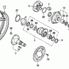 VFR750F Rear wheel 94-97