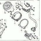 VT1100C2 Vt1100c2 speedometer 95-97