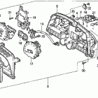 GL1500I Gl1500i  speedometer @ tachometer