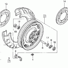 GL1500A Переднее колесо