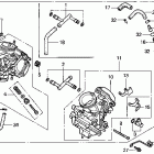 VT1100C2 Карбюратор