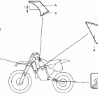 CR500R Наклейки