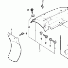 XR250R Заднее крыло