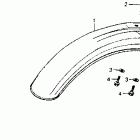 CR80R Переднее крыло