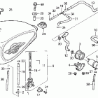 VT1100C2 1100c / c2 fuel tank 95-97