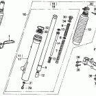 EZ90 Передняя вилка