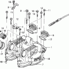 XR250R Крышка головки цилиндров