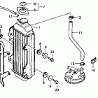 CR80R Радиатор