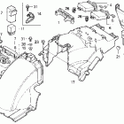 GL1500A Заднее крыло