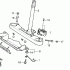 VT1100C Vt1100c  steering stem