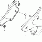 XR250R Боковая панель