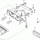 VT1100C Задний фонарь