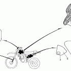 XR250R Наклейки