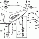 VT1100C Vt1100c  fuel tank 95-97