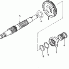 XR250R Кик стартер