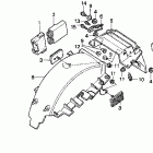 CBR1000F Заднее крыло