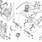 CR250R Топливный бак