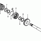 CT70 Кик стартер