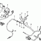 CBR600F2 Рулевые переключатели и троса