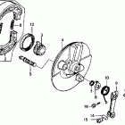 CT70 Передний тормоз