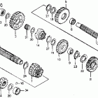 CB1000 Трансмиссия