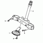 RVF750R Траверса нижняя
