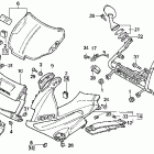 CBR600F2 F2 upper cowl 91-94