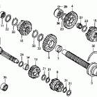 RVF750R Трансмиссия