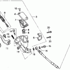 CR250R Передний главный тормозной цилиндр