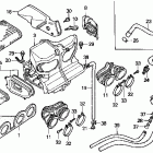 CBR1000F Воздухозаборник