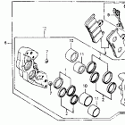 CB1000 Передний тормозной суппорт