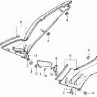 CBR600F2 Боковая панель