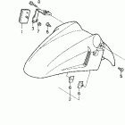 CBR600F2 Переднее крыло
