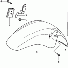 CBR1000F Переднее крыло