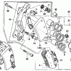 CBR1000F Передний тормозной суппорт