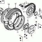CT70 Заднее колесо