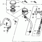 RVF750R Задний тормозной цилидр