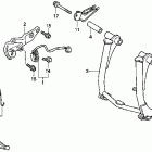 CBR1000F Подножка