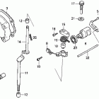 CR250R Exhaust valve 92-96