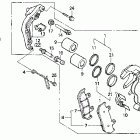 CBR600F2 Суппорт передний