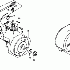 CT70 Крышка картера левая