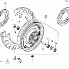 GL1500A Переднее колесо